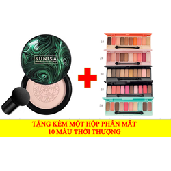 Phấn nước Sunisa - tặng kèm set trang điểm mắt 