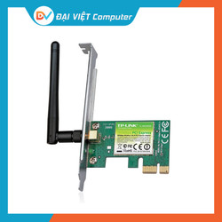 Card mạng thu WiFi TP Link TL-WN781ND khe PCIe 1 râu