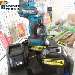 SCV Máy vặn vít 18V không chổi than, 2 pin sạc full thùng