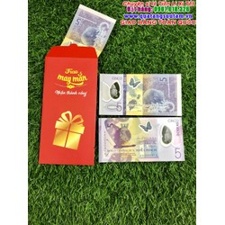 Tiền hình chuột Sao Tome độc đáo, chú chuột kute , quà tặng tết ý nghĩa sang trọng kèm bao lì xì Tiền hình chuột Sao Tome độc đáo, chú chuột kute , quà tặng tết ý nghĩa sang trọng kèm bao lì xì