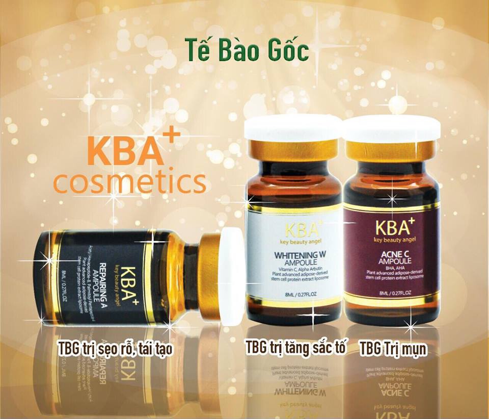 Tế bào gốc t.r.ị mụn, sẹo rỗ, trắng da KBA+ - Hương Mỹ Store