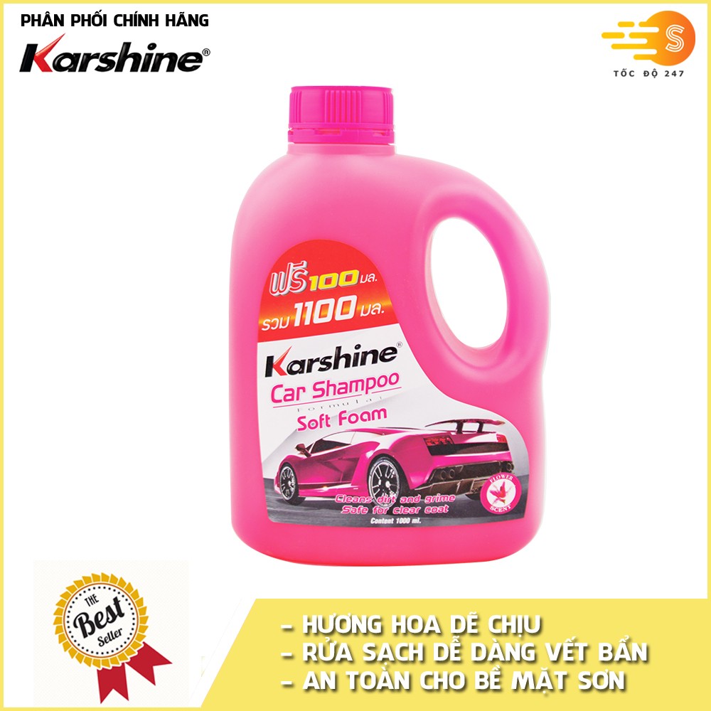 Nước rửa xe sáng bóng karshine