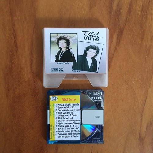 Bộ 3 Đĩa MD Mini Disc Nhạc Vàng Song Ca huyền thoại