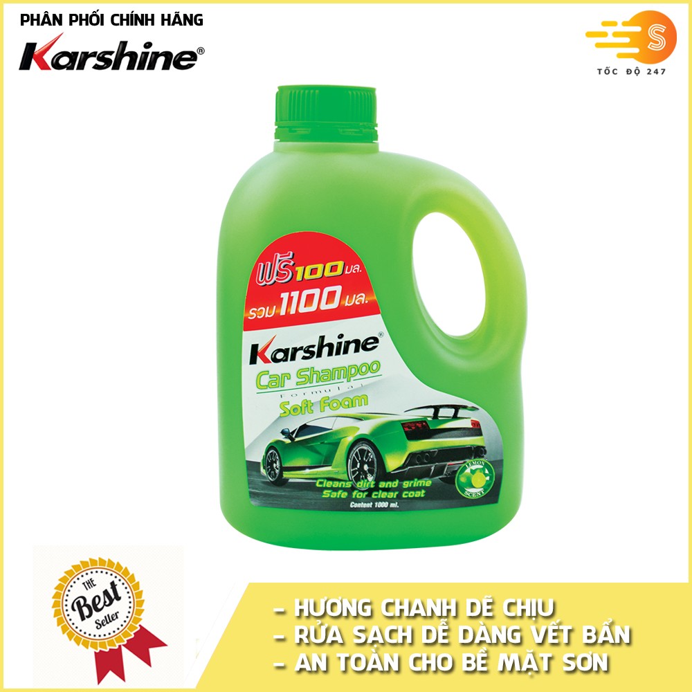 Nước rửa xe sáng bóng karshine