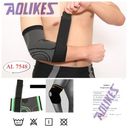 BÁN SỈ – AOLIKES AL 7548 – 1 chiếc BÓ KHUỶU TAY CÓ ĐAI CUỐN chống trượt chuyên gym CHÍNH HÃNG ROYAL.PRO SPORT – PHƯỢT STORE – BÓ KHUỶU TAY AOLIKES 7548