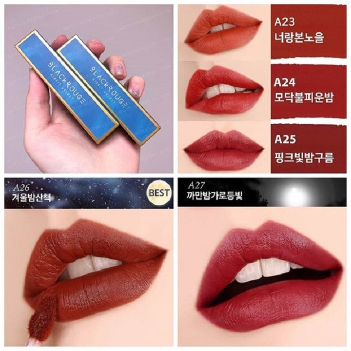 Hình ảnh Son kem lì Black Rouge Air Fit Velvet Tint Ver 5