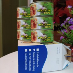 Mắm cá linh chưng Antesco thùng 6 hộp