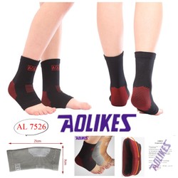 BÁN SỈ – AOLIKES AL 7526 – 1 CÁI TẤT BẢO VỆ CỔ CHÂN, MẮT CÁ CHÂN CHỐNG TRƠN TRƯỢT HỞ NGÓN chuyên gym CHÍNH HÃNG ROYAL.PRO SPORT – PHƯỢT STORE – BÓ CHÂN AOLIKES 7526