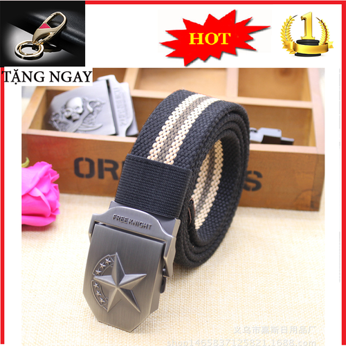 Thắt lưng nam vải dù, dây lưng lính mỹ