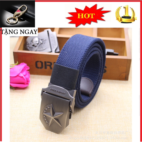 Thắt lưng nam vải dù, dây lưng lính mỹ