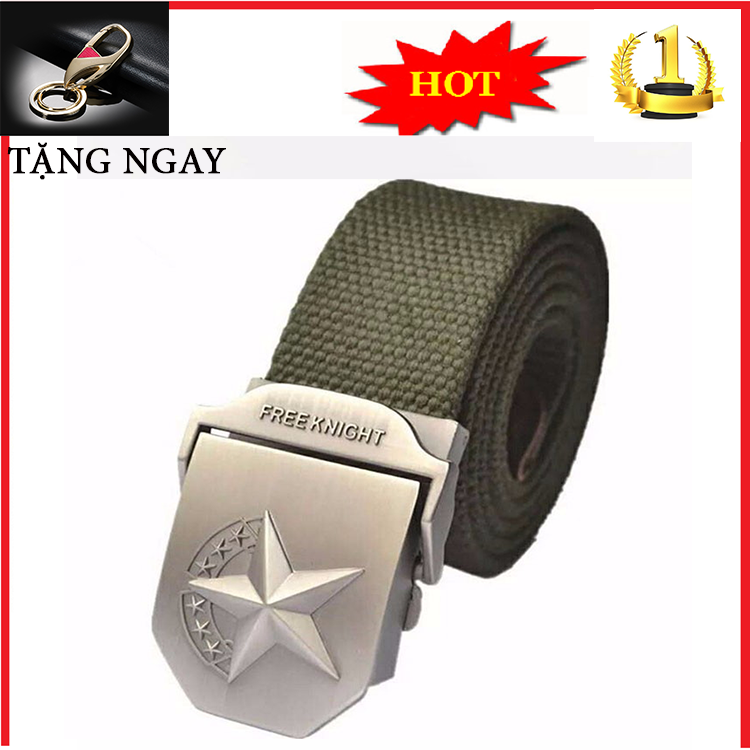 Thắt lưng nam vải dù, dây lưng lính mỹ