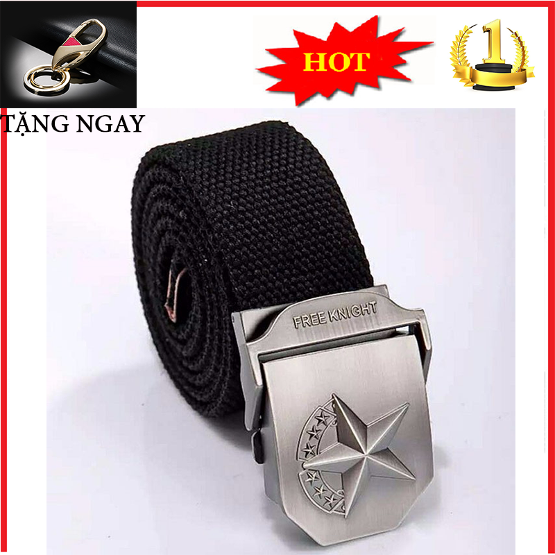 Thắt lưng nam vải dù, dây lưng lính mỹ