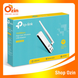 USB thu wifi WiFi TP Link TL-WN722N Chuẩn N 150Mbps 1 anten
