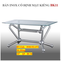 Bàn phòng ăn kính Hwata BK11