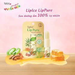 Son dưỡng không màu LipIce Lip Pure Natural Lipbalm 4g