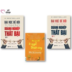 Bài Học Để Đời Từ Những Doanh Nghiệp Thất Bại (Bộ 2 quyển)