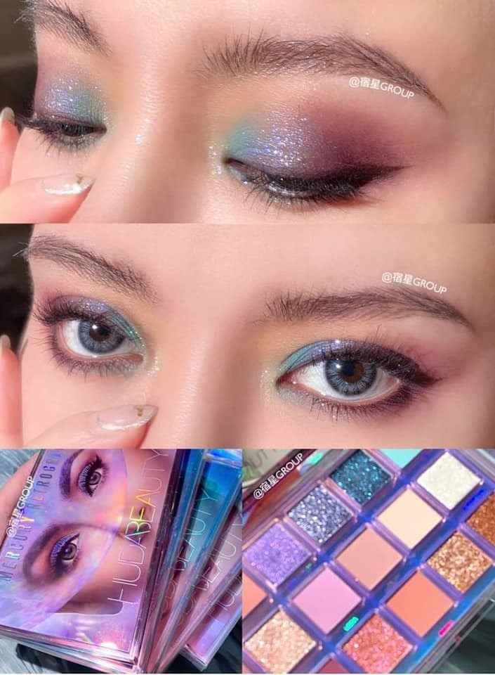 BẢNG PHẤN MẮT HUDA MERCURY RETROGRADE EYESHADOW PALETTE CHÍNH HÃNG