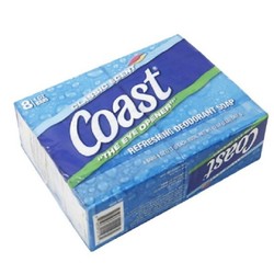 Xà phòng Coast Classic Scent Refreshing Deodorant Soap lốc 8 x113g