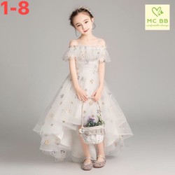 Đầm công chúa dạ hội kim sa ngôi sao