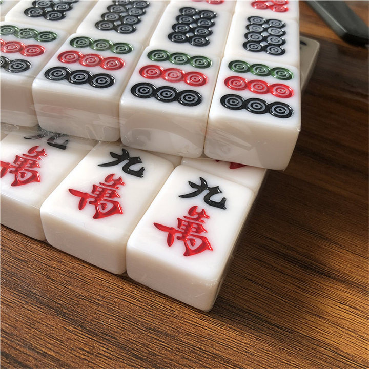 Mạt chược bạch ngọc 144 quân size 42mm