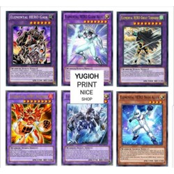 Bài Yugioh – Bộ 81 lá bài Elemental Hero của YuKi Judai