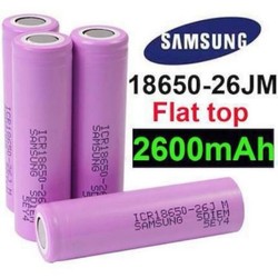 Pin18650 2600ma SAMSUNG 26J CHÍNH HÃNG