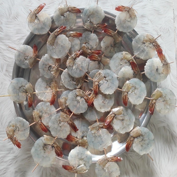 500g Tôm lụi Cà Mau -tôm sú loại lớn, hàng bao ngon, bao đẹp, bao vip