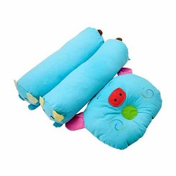 Bộ gối xốp thú cho bé gồm 2 gối ôm-1 gối lõm cho bé – 12347