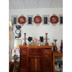 Bộ Tranh Gỗ Phúc Lộc Thọ