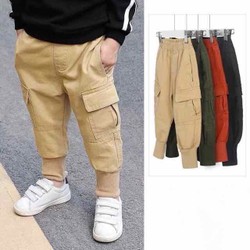 Quần jogger 4 màu siêu đẹp cho bé trai