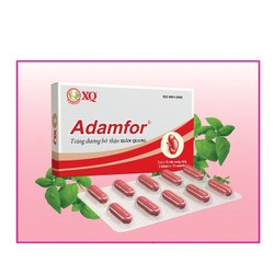 Com bo 3 hộp viên uống Adamfor Giúp bổ thận tráng dương , tăng cường sinh lý ở nam giới
