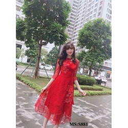 Áo Dài cách tân cao cấp DVC s881 – s881