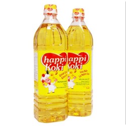 Combo 2 Chai Dầu Ăn Happi Koki 1L