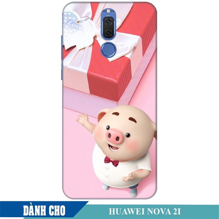 Hình ảnh Ốp lưng nhựa dẻo dành cho Huawei Nova 2i in Heo Con Đòi Quà