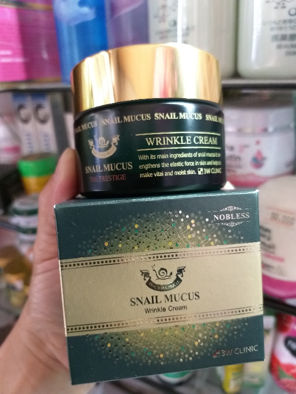 snail mucus wrinkle cream