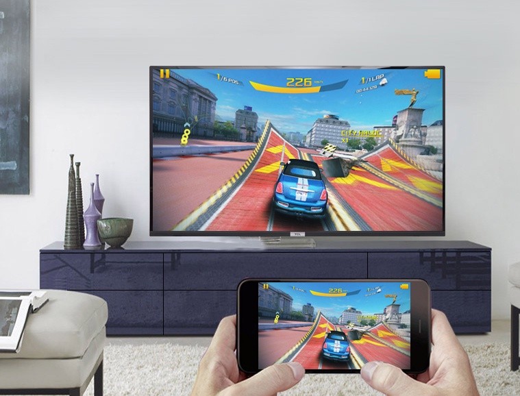 Chiếu màn hình điện thoại lên tivi trên Android Tivi TCL 40 inch 40S6500 Chiếu màn hình điện thoại lên tivi trên Android Tivi TCL 40 inch 40S6500