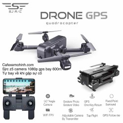 flycam sjrc z5 camera 1080p xoay 90 độ bay 600m tự bay về