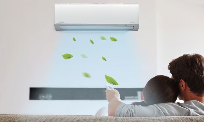 Máy Lạnh Inverter Toshiba RAS-H10HKCVG-V (1.0HP) 2 Máy lạnh Toshiba Inverter 1 HP RAS-H10HKCVG-V chính hãng