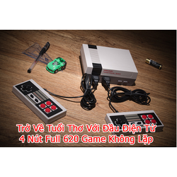 Máy chơi game 4 nút Nes CoolBaby 620 game