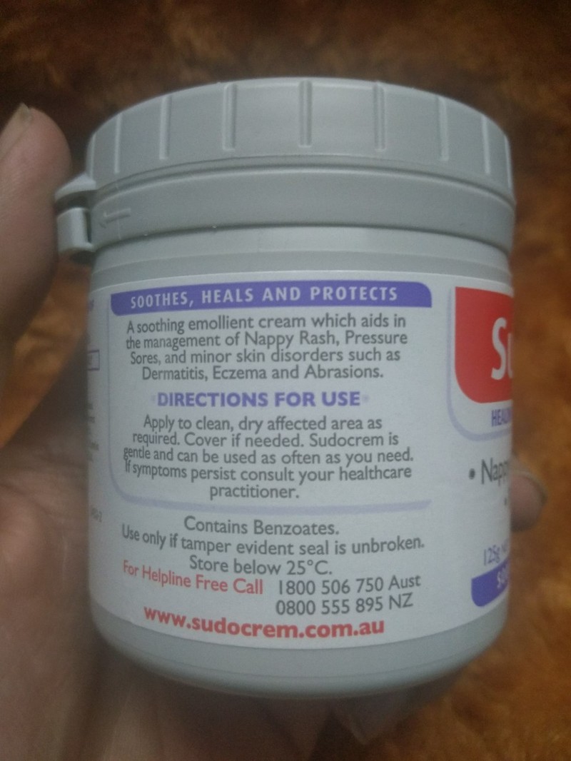 Kem trị hăm tả Sudocrem 125g chính hãng