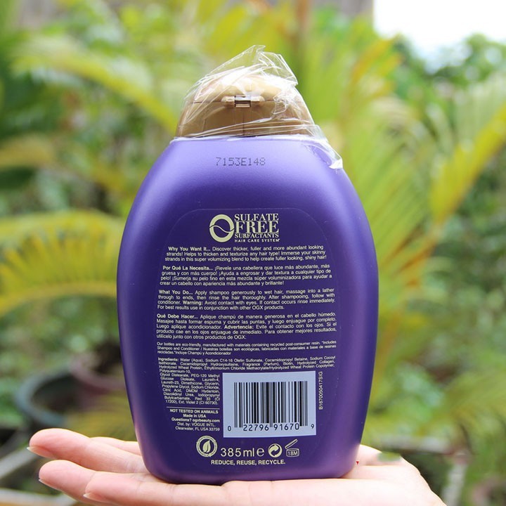 Dầu Gội Đầu Biotin Collagen 385ML 4