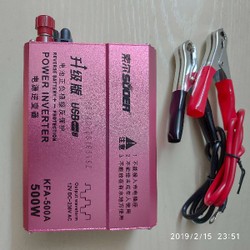 Bộ chuyển đổi điện 12v-220v-500w