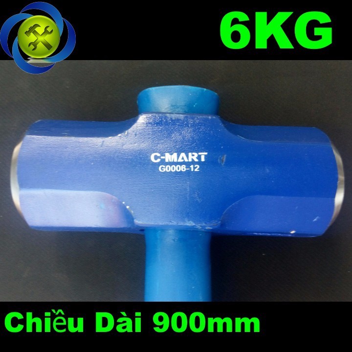 Búa tạ 6kG C-Mart G0006-12 1