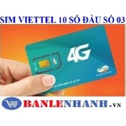 SIM VIETTEL 10 SỐ ĐẦU SỐ 03 TÀI KHOẢN 0 ĐỒNG SIM VIETTEL 10 SỐ ĐẦU SỐ 03 TÀI KHOẢN 0 ĐỒNG