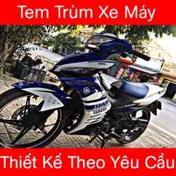 Tem Trùm Exciter 135 Xanh Trắng