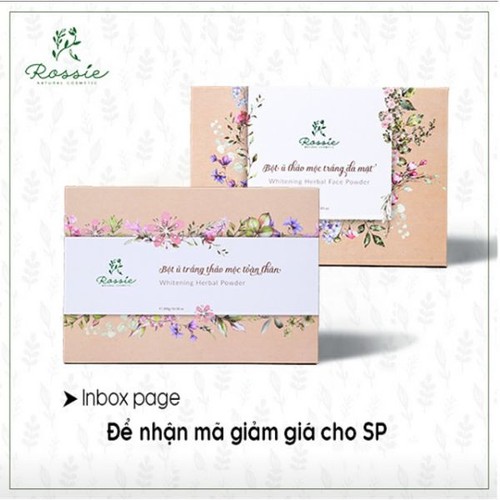 Body - Combo 2 Sét bột ủ Thảo Dược thuốc bắc Rossie