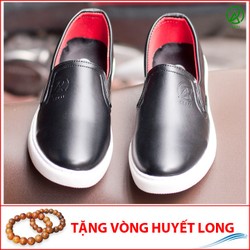 Giày Slip On Nam Aroti Đế Khâu Chắc Chắn Phong Cách Đơn Giản Màu Đen - M498-DEN-25219 Giày Slip On Nam Aroti Đế Khâu Chắc Chắn Phong Cách Đơn Giản Màu Đen - M498-DEN-25219