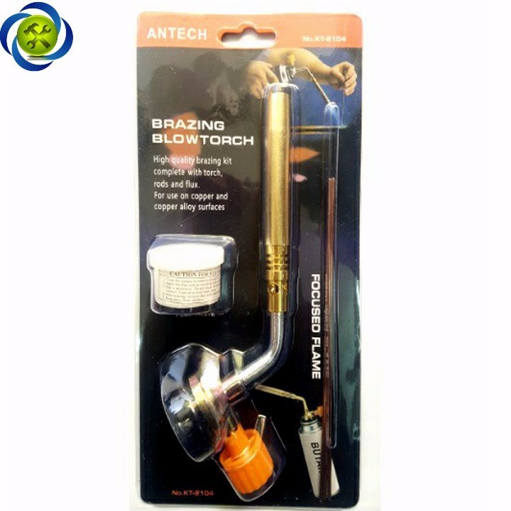 Khò gas 1 ống 3 cây đồng KT-2104 1