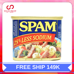 Thịt hộp spam hormel foods|thit hop spam xuất xứ Mỹ 340g