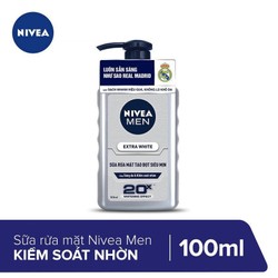 Sữa Rửa Mặt Sáng Da Vượt Trội Dành Cho Nam Nivea Men 100ml _ 83956